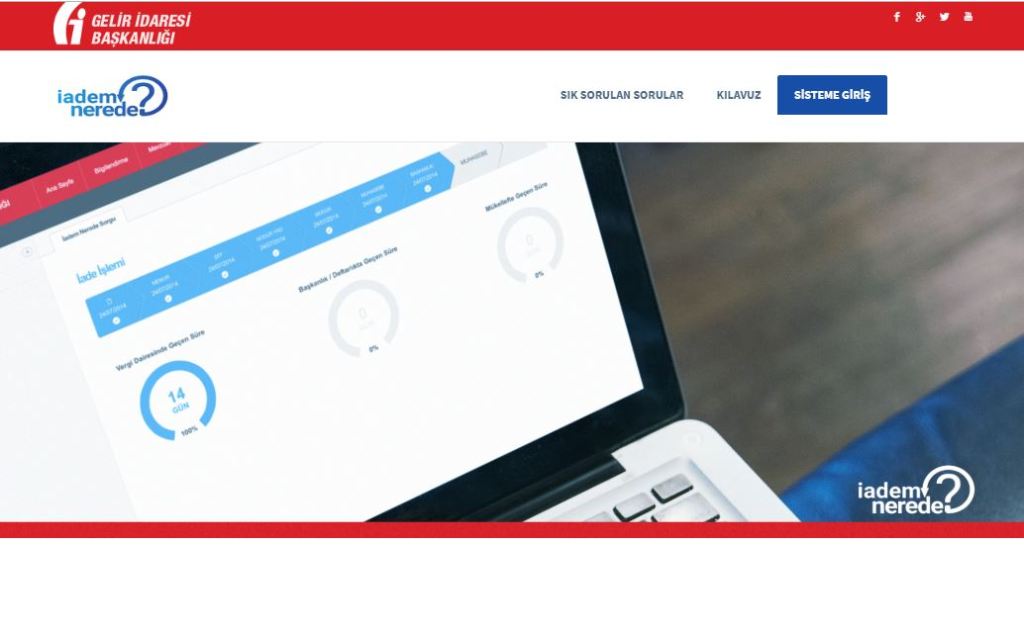 VERGİ İADEM NEREDE? GELİR VE KURUMLAR VERGİSİ İADE SÜREÇLERİNİN ONLİNE&nbsp;TAKİBİ