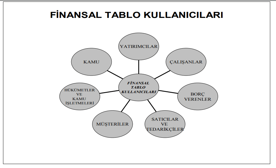 finansal tablo kullanıcıları